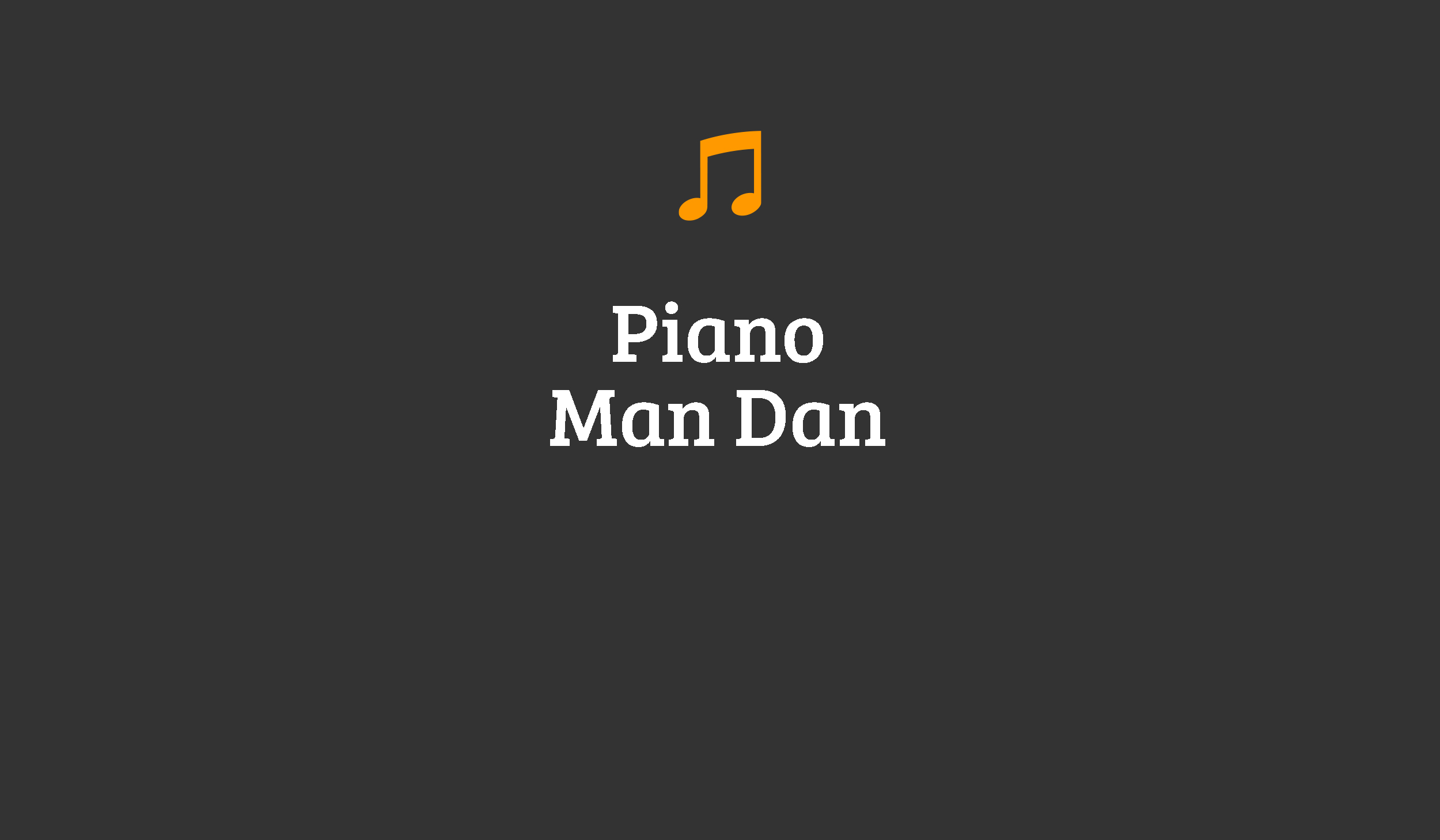piano man dan wedding music michigan