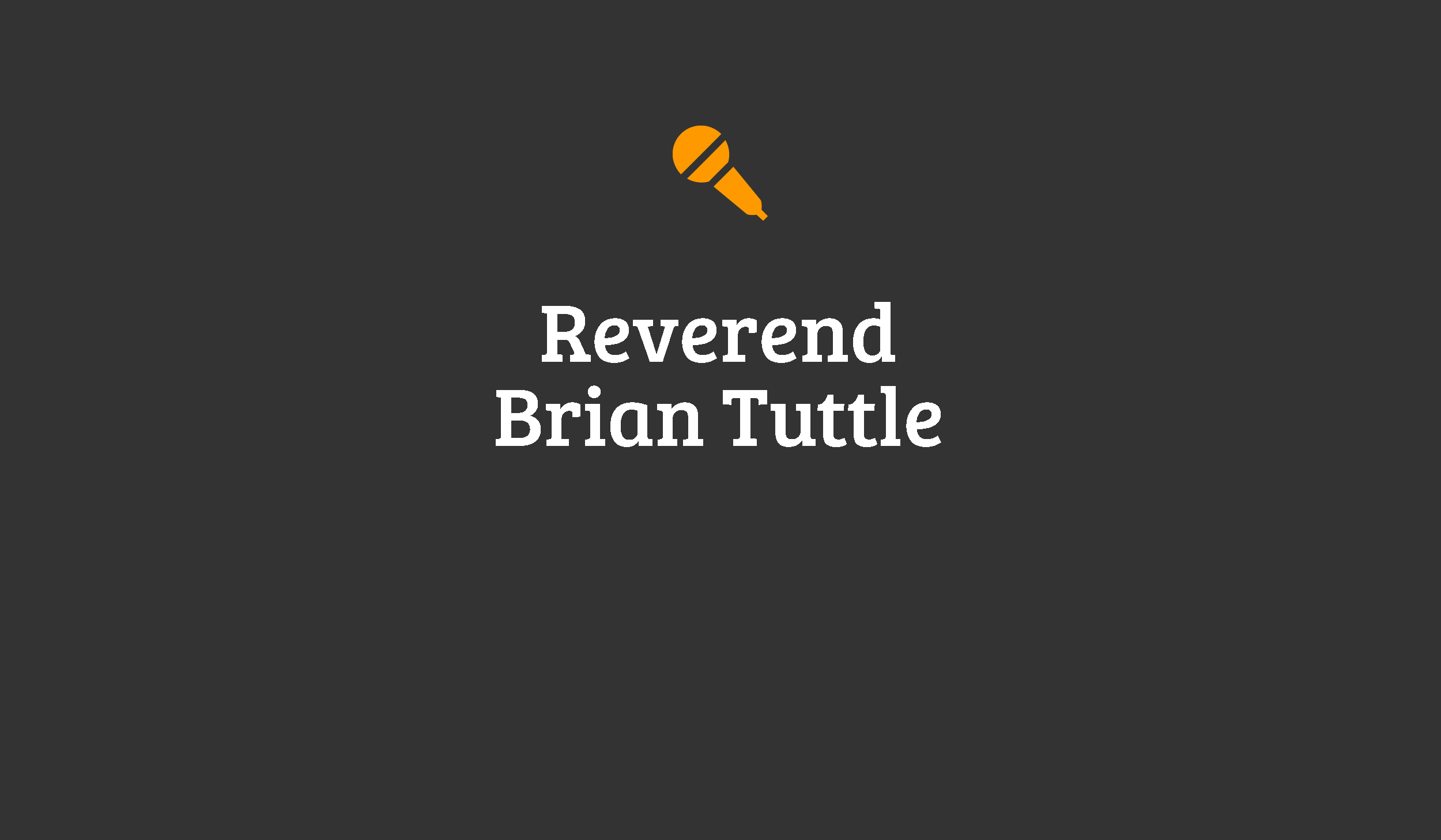 reverend brian tuttle wedding officiant michigan